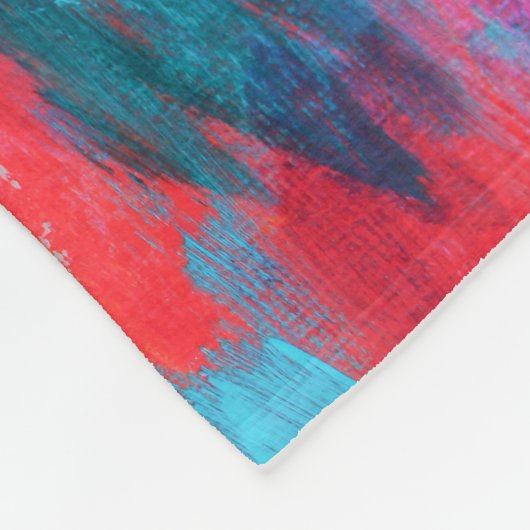 Artwork Acrylique Palette Abstraite | Couverture P (Coin)