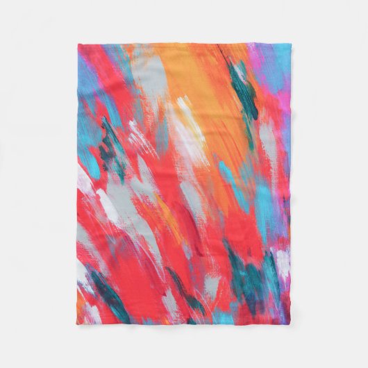 Artwork Acrylique Palette Abstraite | Couverture P (Devant)