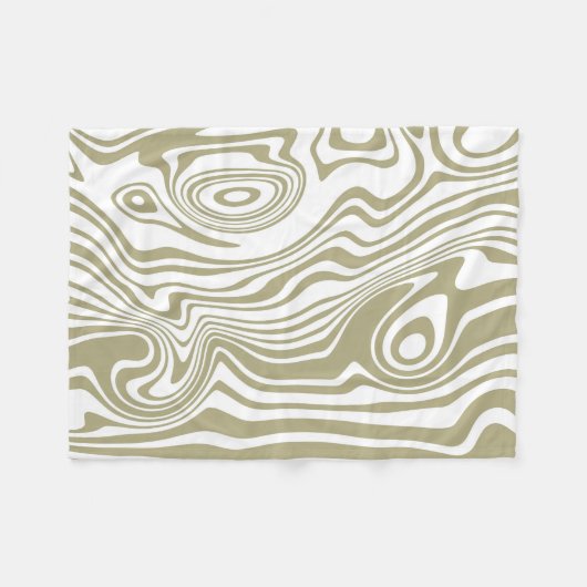 Artwork de marbre Abstrait | Couverture Polaire (Devant (Horizontal))