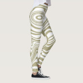 Artwork de marbre Abstrait | Legging (Droite)