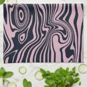 Artwork de marbre Abstrait | linge de cuisine (Plié)