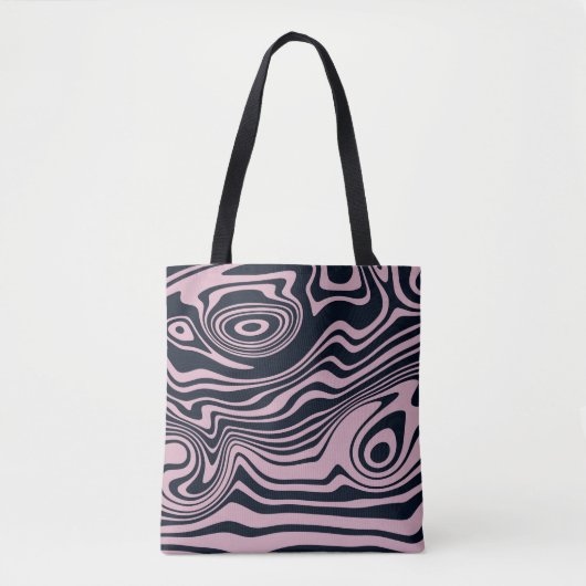 Artwork de marbre Abstrait | Sac fourre-tout (Devant)