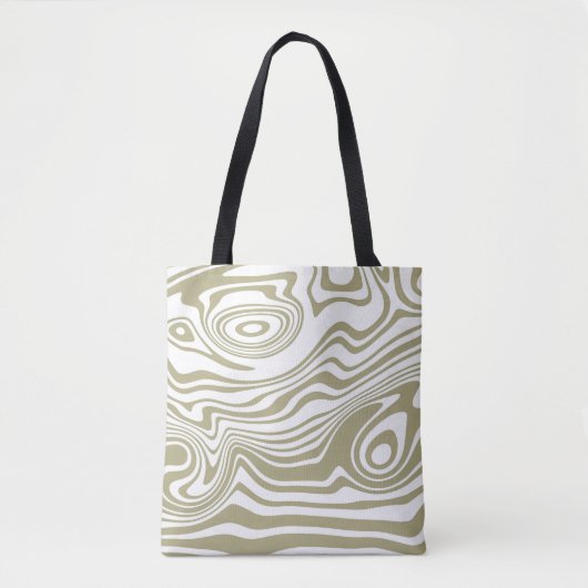 Artwork de marbre Abstrait | Sac fourre-tout (Devant)