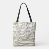 Artwork de marbre Abstrait | Sac fourre-tout (Dos)