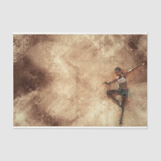 Artwork Girl Dance 23 Decoupage Tissuepapier (Voorkant)