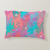 Artwork spatial Abstrait| Coussin d'accentuation (Dos)