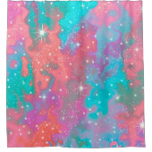 Artwork spatial Abstrait| Rideau de douche (Devant)