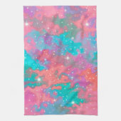 Artwork spatial Abstrait| Serviette de cuisine (Vertical)