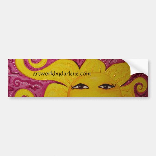 artworkbydarlene.com bumpersticker (Voorkant)