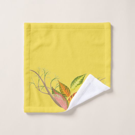 Arty Automne sur un ensemble de serviettes de bain (Gant de toilette)