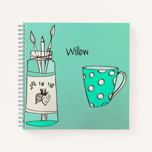 Arty Carnet 1 personnalisable (Devant)