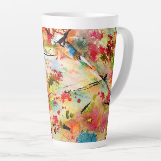 Arty Coffee Cup Latte Mok (Rechterhoek)