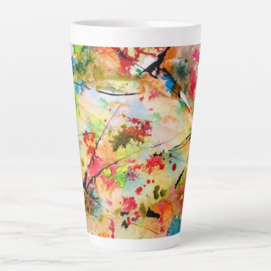 Arty Coffee Cup Latte Mok (Voorkant)