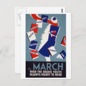 Arty Deco Leading Briefkaart (Voorkant / Achterkant)