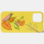 Arty Herfst op een iPhone Case (Achterkant (horizontaal))