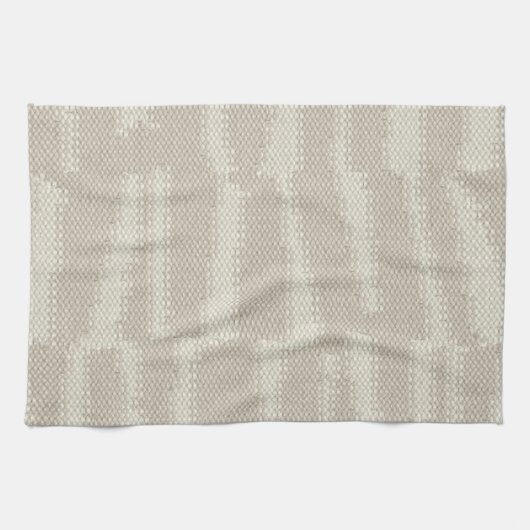 Arty Knit Design Serviette de cuisine (Horizontal)