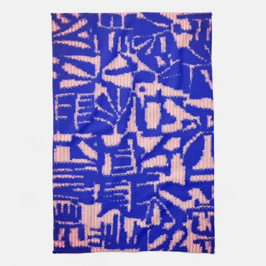 Arty Knit Design Serviette de cuisine (Vertical)