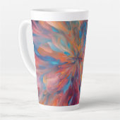 Arty large latte mok (Linkerhoek)