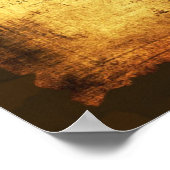 Arty  Old Wereldkaart Poster 2 (Hoek)