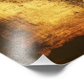 Arty Old Wereldkaart Print Foto Afdruk (Hoek)