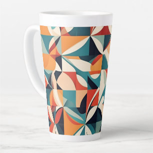 Arty ontwerp groot latte mok