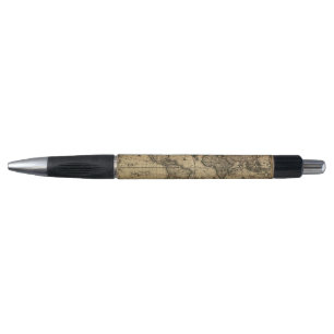 Arty Oude Wereldkaart Pen