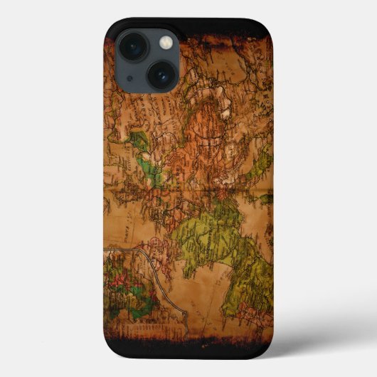 Arty  Oude Wereldkaart van Europa 1740 Case-Mate iPhone Case (Achterkant)