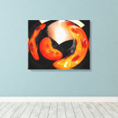 Arty pomkins canvas afdruk (Insitu (Houten vloer))