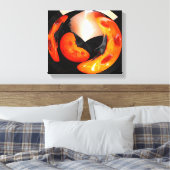 Arty pomkins canvas afdruk (Insitu (Slaapkamer))