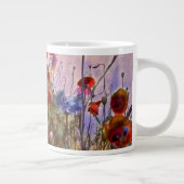 Arty poppies extra grote beker (Rechts)