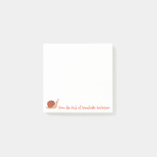 Arty Snail Personaliseren Post-it® Notes
