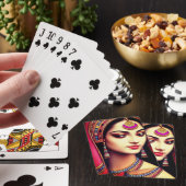 Arty Woman Pokerkaarten (Insitu)