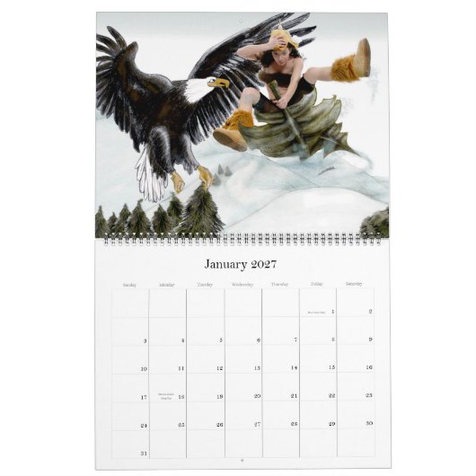 Arual the Elf 2014 Kalender (Jan 2027)