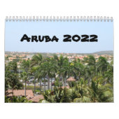 Aruba 2022-kalender kalender (Hoes)