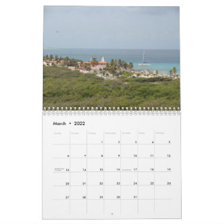 Aruba 2022-kalender kalender