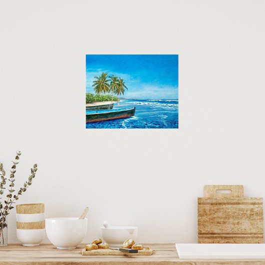 Aruba Art Print (Keuken)