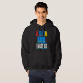 Aruba Aruban Aruba Flag Aruba Is Calling And I Mus Hoodie (Voorkant volledig)