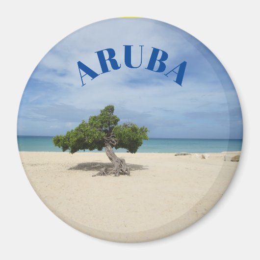 Aruba Beach Magnet (Devant)