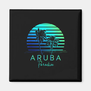  Aruba Beach Vibes Vakantie Souvenir Magneet