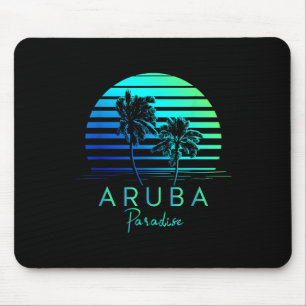 Aruba Beach Vibes Vakantie Souvenir Muismat