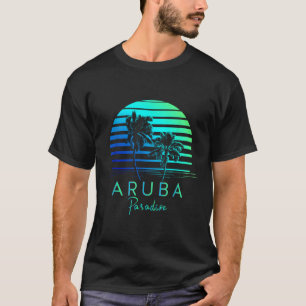 Aruba Beach Vibes Vakantie Souvenir T-shirt