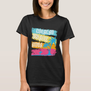 Aruba Bonaire Curaçao Vakantie Caribische eilanden T-shirt