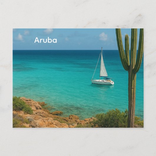 Aruba Briefkaart (Voorkant)