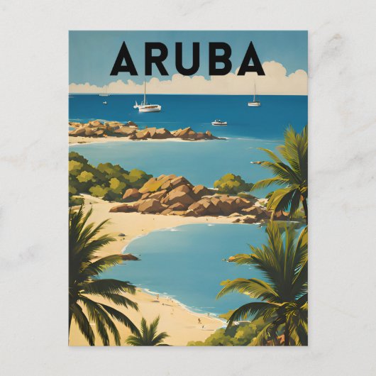 Aruba Briefkaart (Voorkant)