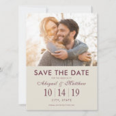 Aruba | Datum opslaan Save The Date (Achterkant)