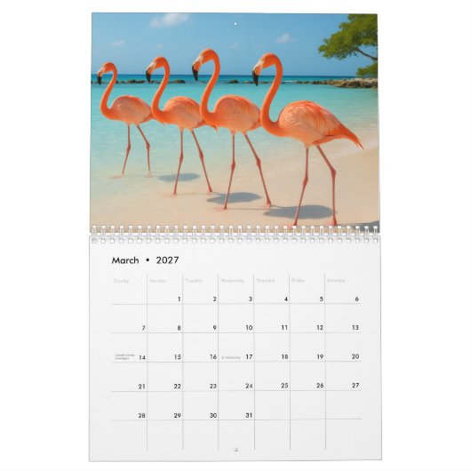 ARUBA DAYS KALENDER (Mar 2027)