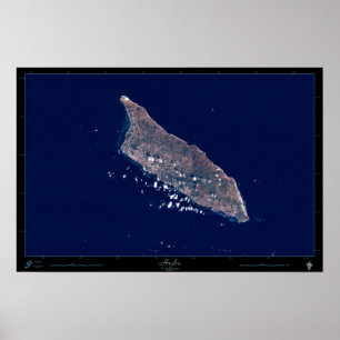 Aruba, De Caribische Satellietposter Poster