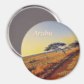 Aruba Divi Divi Trees Magneet (Voorkant / Achterkant)