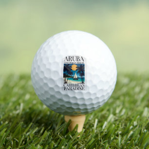 Aruba: één gelukkig eiland golfballen