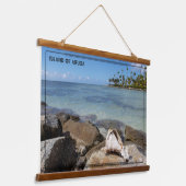 Aruba-eiland Hangend Wandkleed (Gebogen)